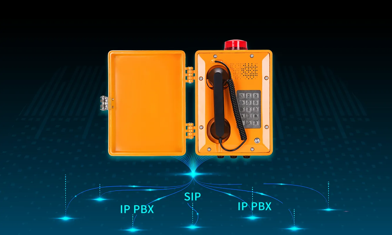 يدعم بروتوكول SIP القياسي