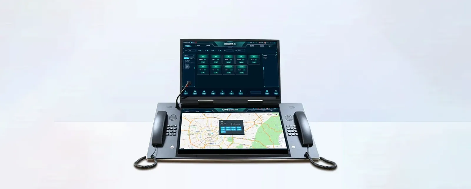 جهاز إرسال ثلاثي الشاشات من جهاز واحد