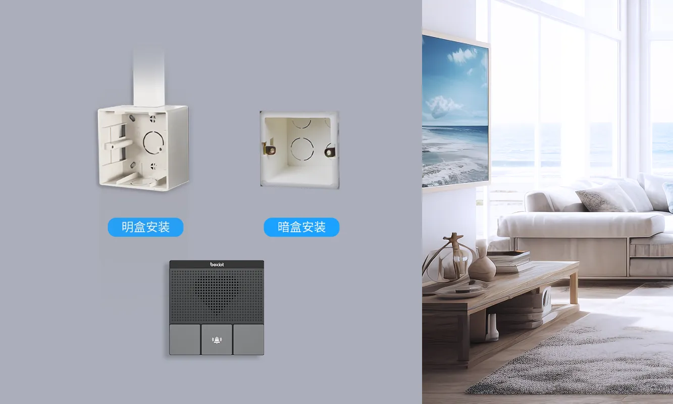 معيار 86-نوع مربع لتركيب مرنة