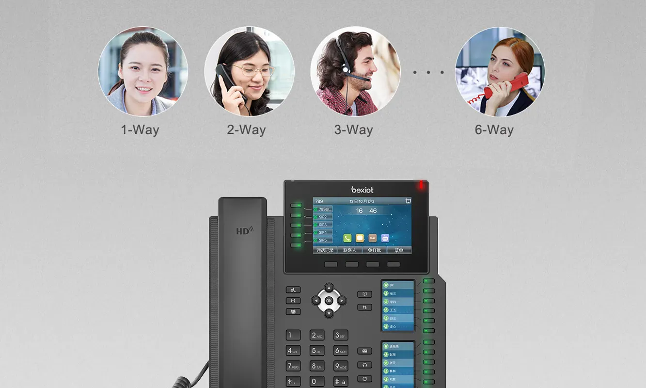 يدعم مؤتمر صوتي من 6 أحزاب للعمل المكتبي الفعال