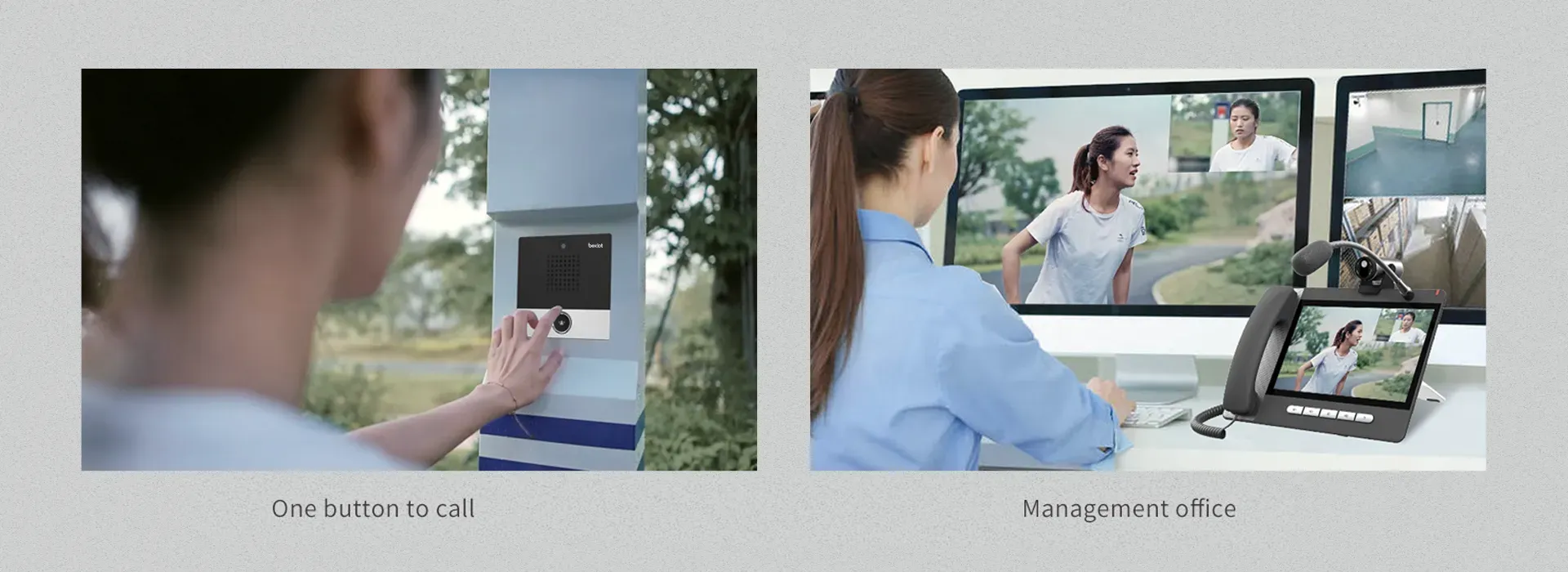 HD الاتصال الداخلي المرئي (BHP-SOS10V فقط)