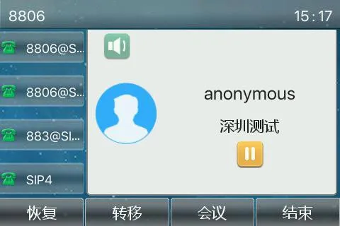 وظيفة تعليق المكالمة