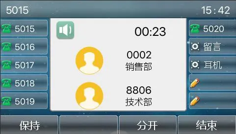 مكالمة مؤتمرة ثلاثية الأطراف