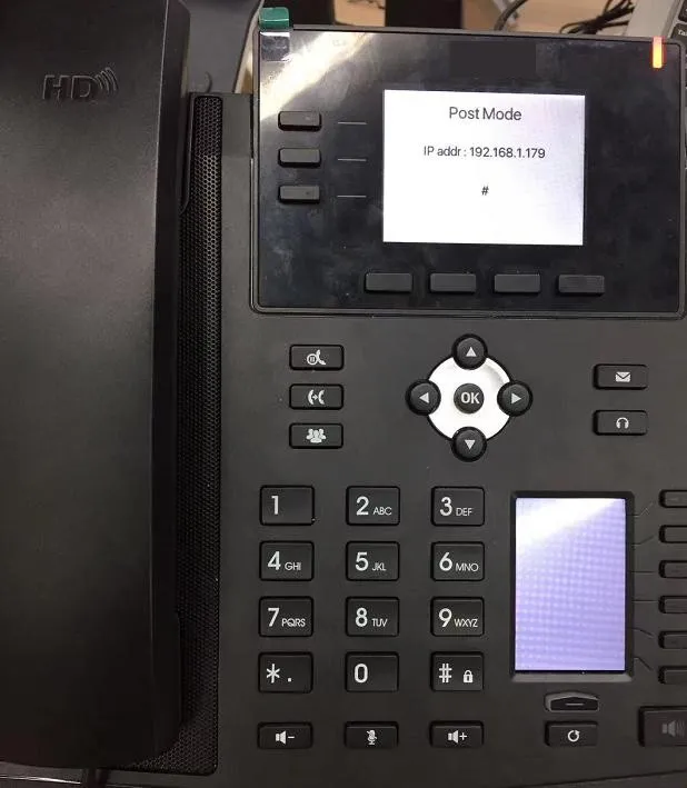 الدخول إلى وضع POST للهاتف