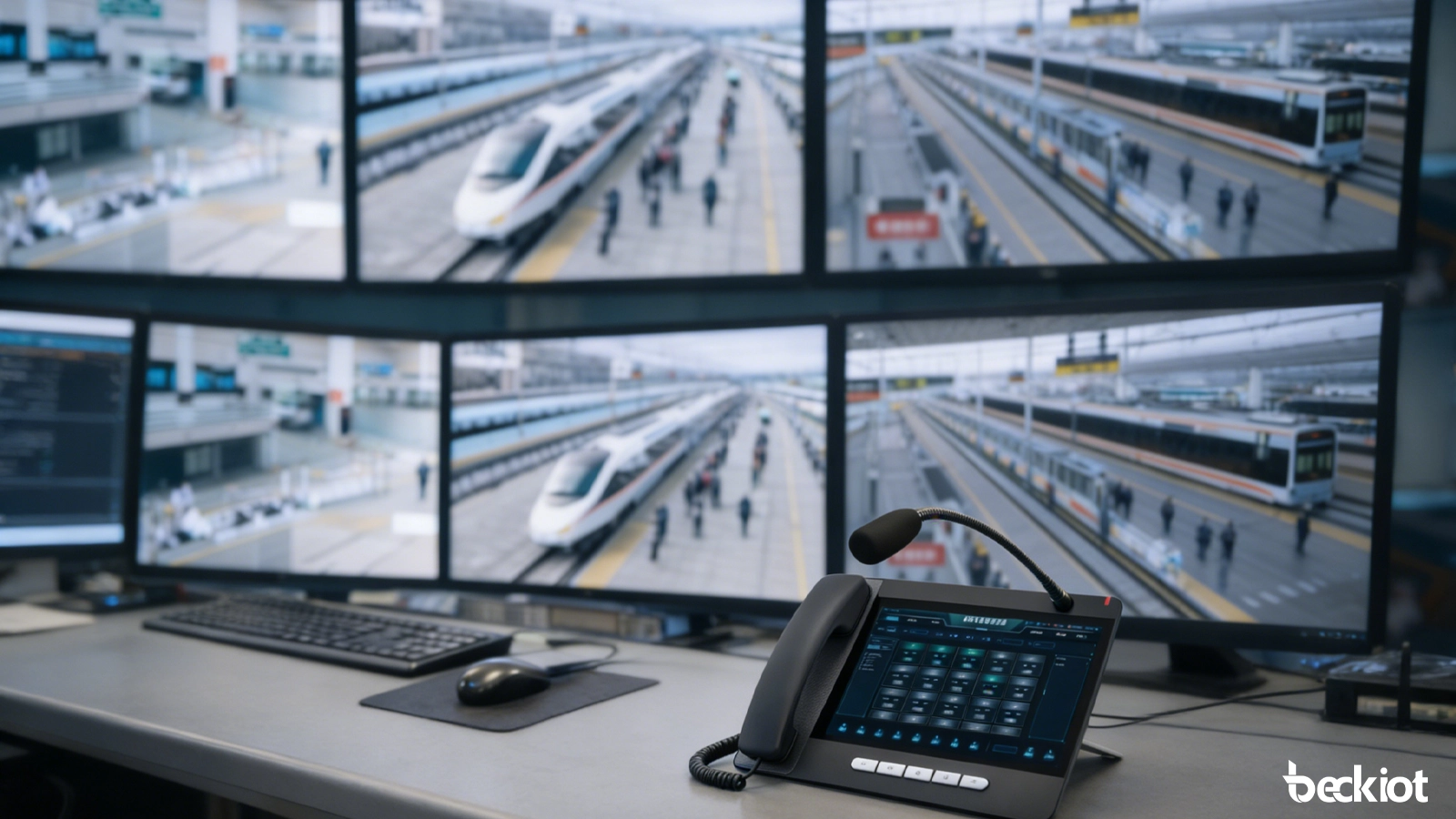 غرفة التحكم في المحطة