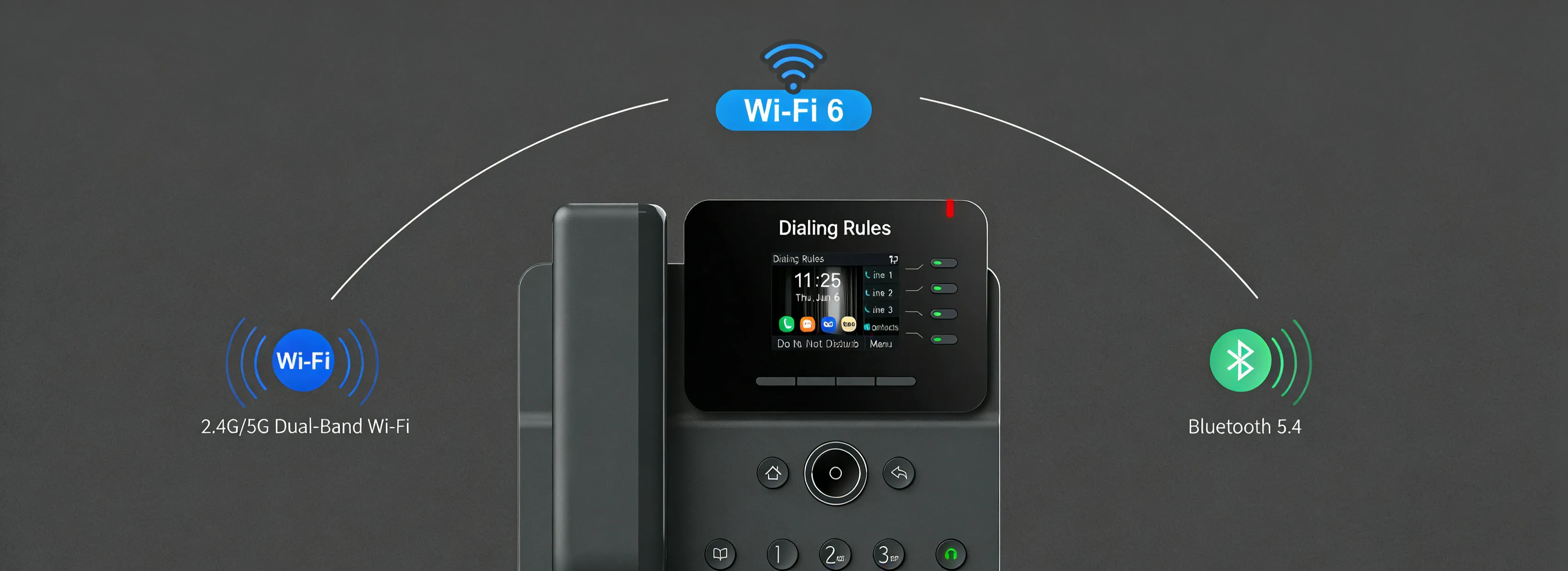 يدعم واي فاي 6 وبلوتوث 5.4 لنقل أسرع وأكثر استقرارا