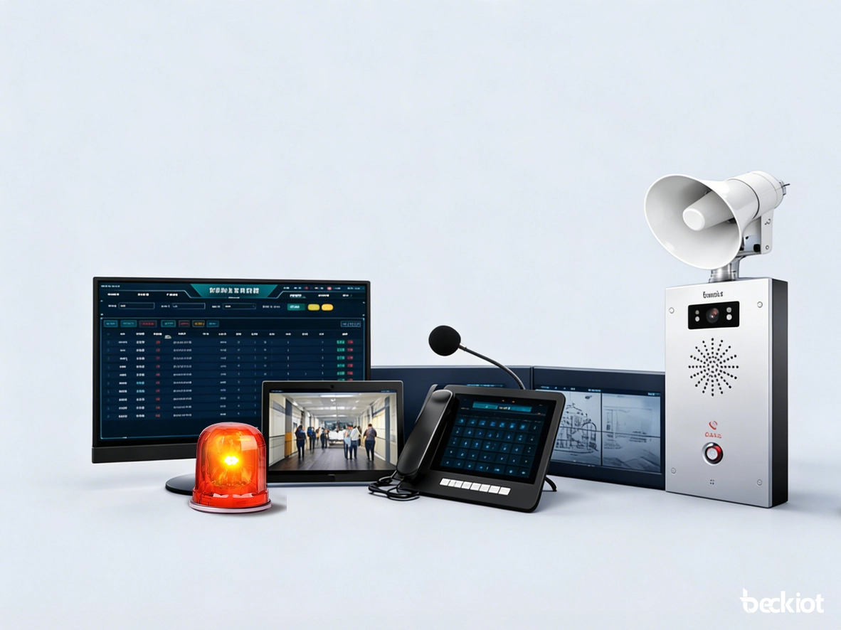 البث المتكامل ، والإنذار ، والاتصال الداخلي