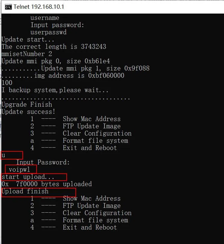 أمر تصدير الفلاش في وضع POST