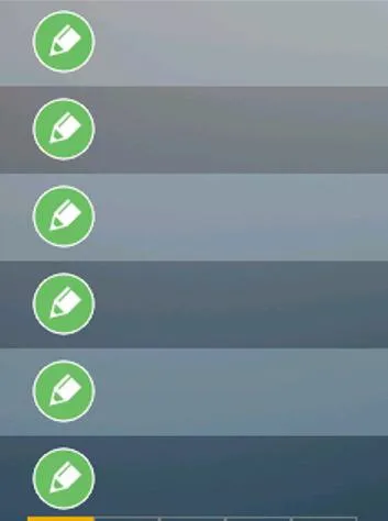 مثال على لقطة شاشة الهاتف