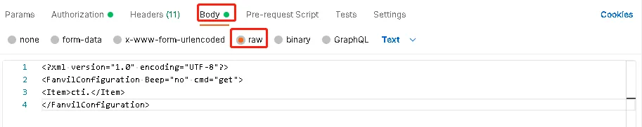 إدخال محتوى نص XML