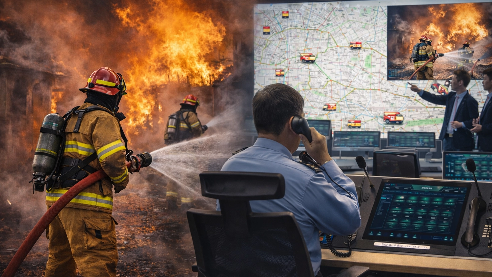 نظام القيادة والتحكم في الحرائق والإنقاذ
