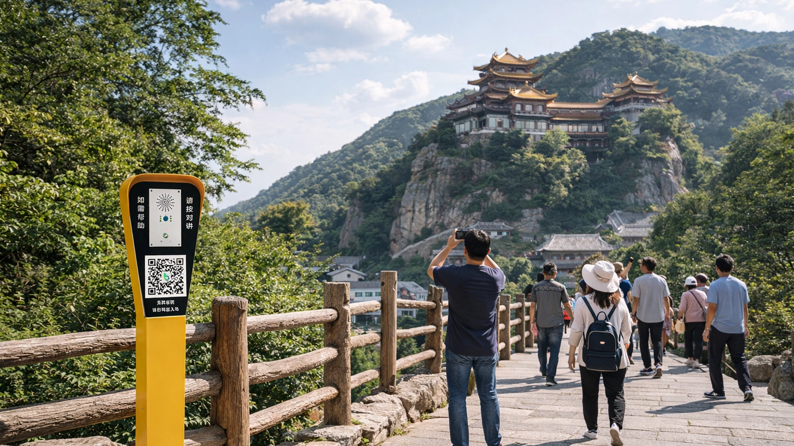 الاتصال الداخلي في حالات الطوارئ ونقطة المساعدة الحل لجذب الزوار