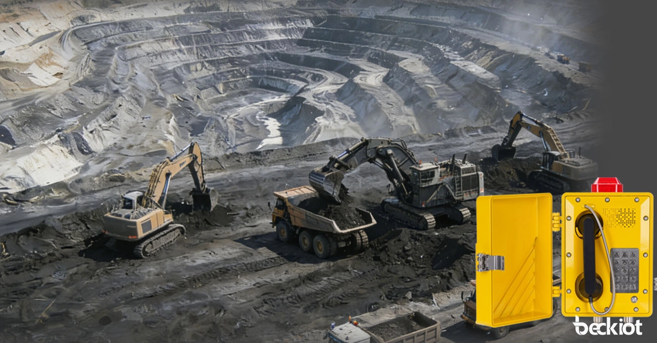 إنتركوم طارئ للمناجم