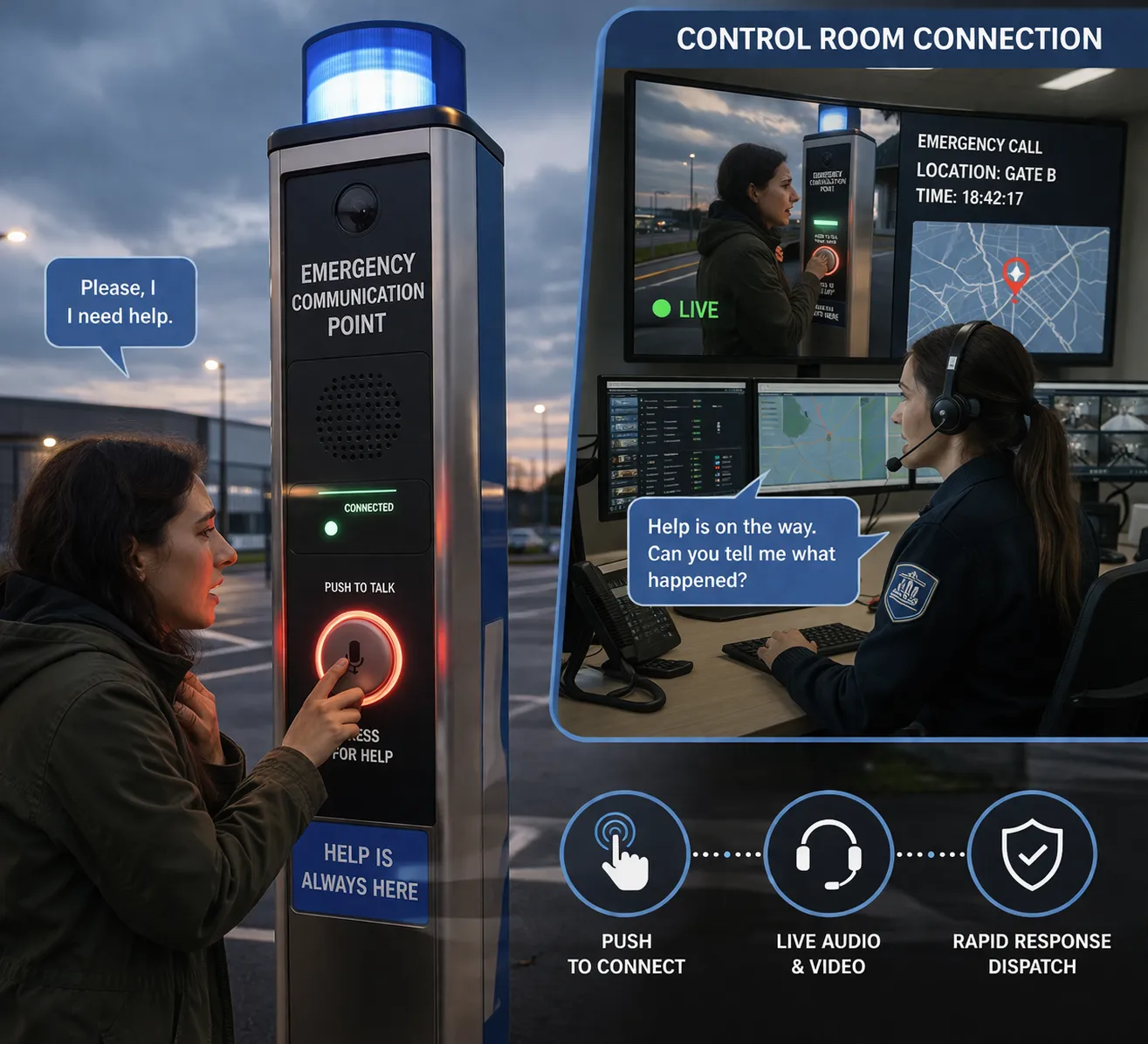 أهمية الاتصالات في حالات الطوارئ: لماذا يهم ، والفوائد الرئيسية ، والتطبيقات