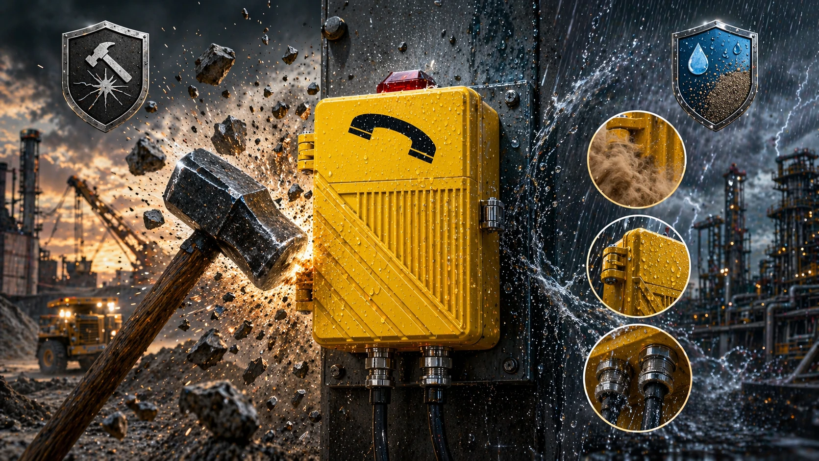 ما هو تقييم مقاومة تأثير IK10 ؟ المعايير وتقييمات الحماية والتطبيقات