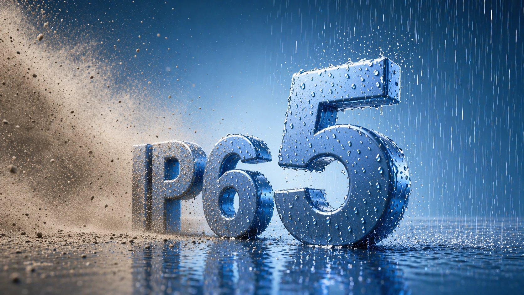 غلاف معدات إلكترونية يقاوم نفاثات الماء في بيئة صناعية أو خارجية أثناء التنظيف وفق توقعات حماية IP65