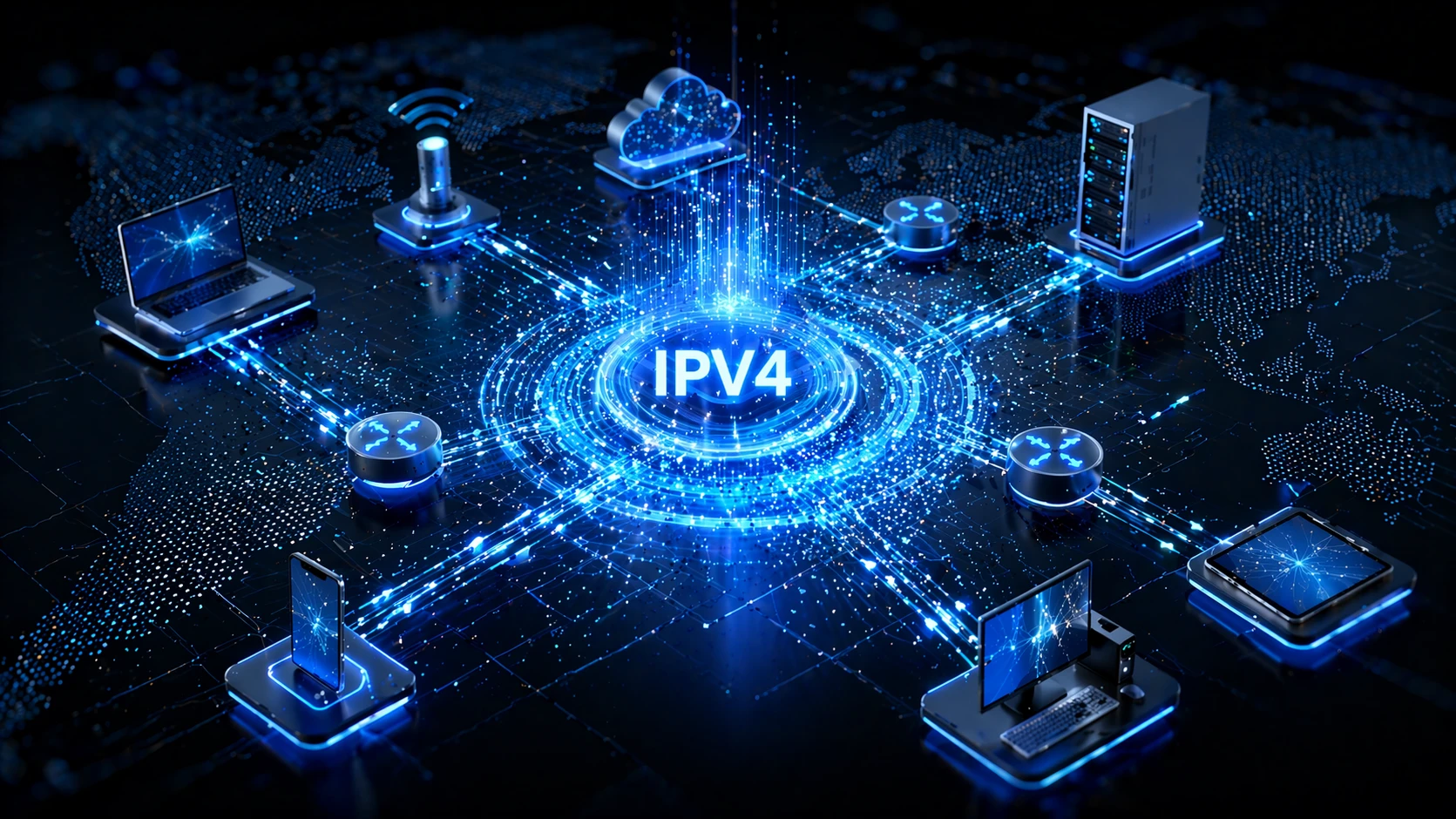 ما هو بروتوكول IPv4 ؟ الاستخدامات ، كيف يعمل ، والتطبيقات