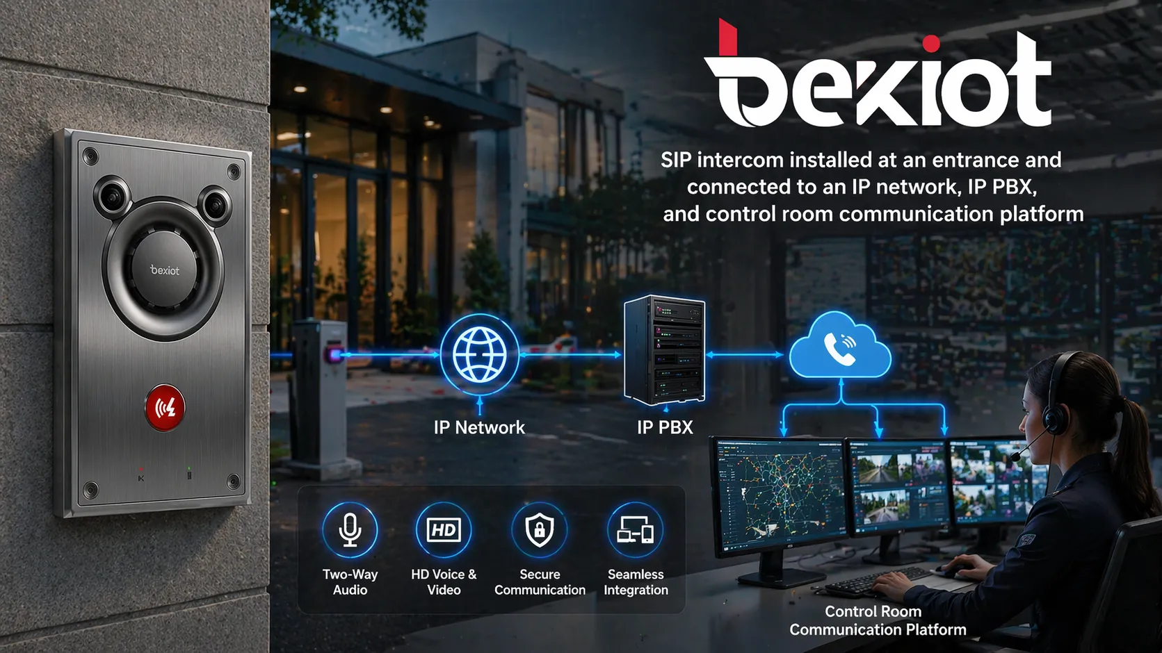 ما هو SIP Intercom ؟ الوظائف وقيمة النظام والتطبيقات