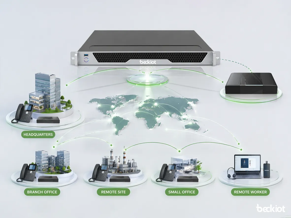 شبكة مرنة متعددة المواقع والتوسع