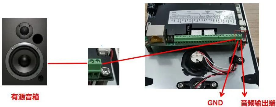 مرجع أسلاك مكبر الصوت النشط لـ BHP-SOS16V