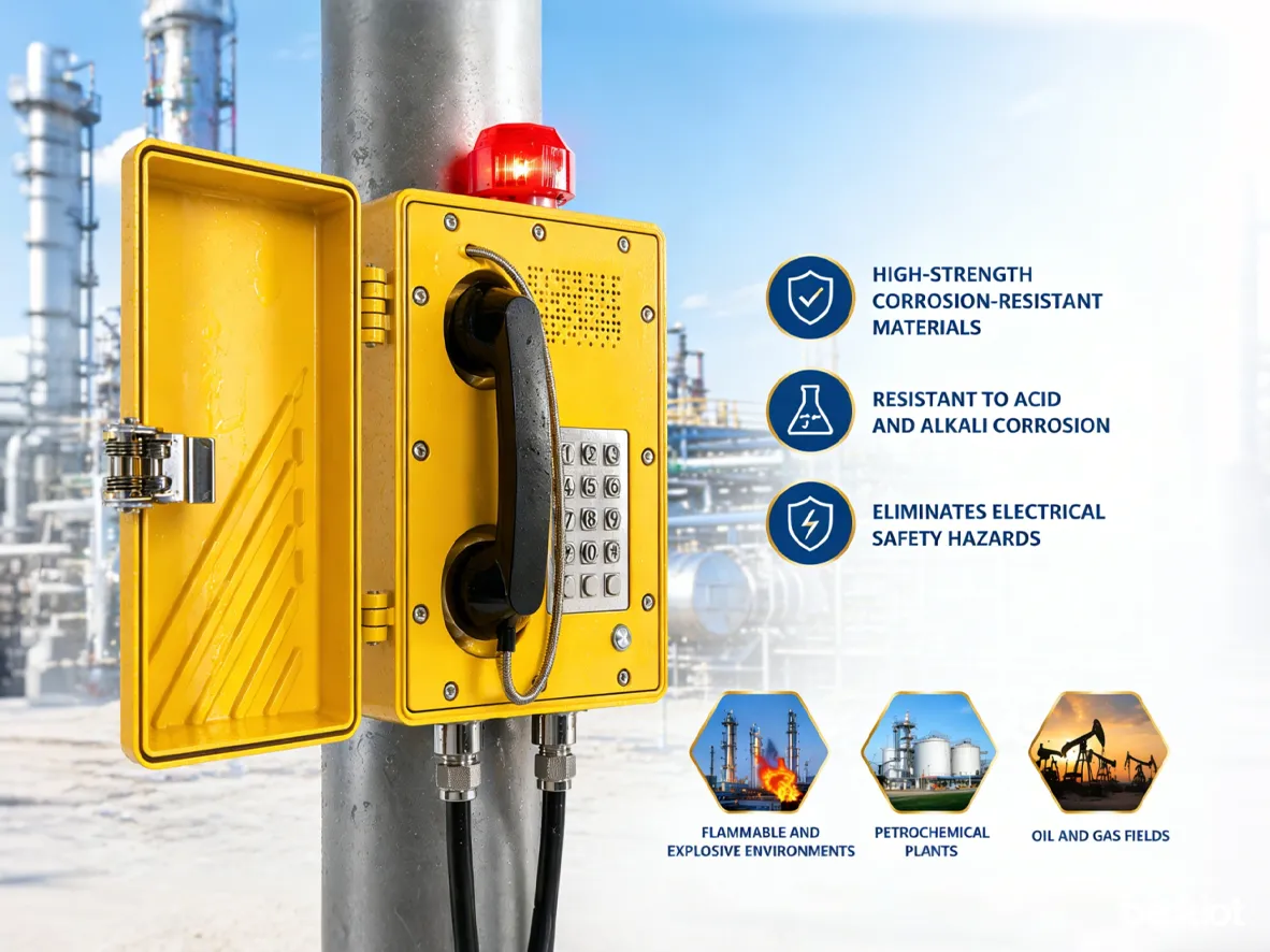مقاومة للانفجار ومقاومة للتآكل ، ومناسبة للبيئات الخطرة