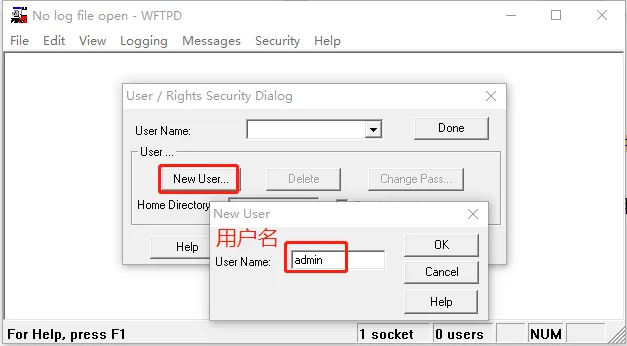 إنشاء مستخدم جديد