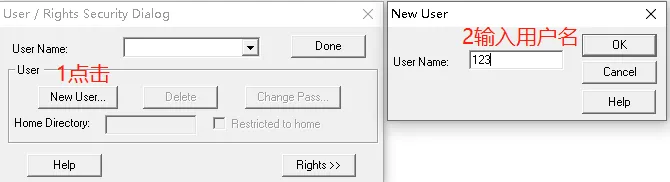 إنشاء مستخدم جديد