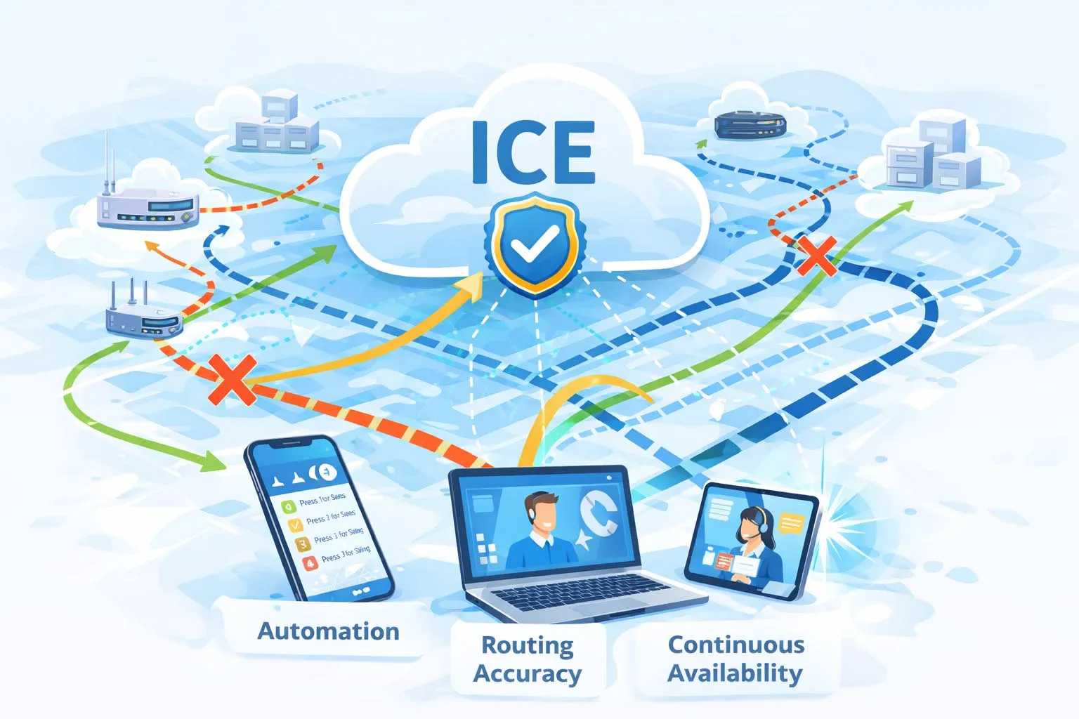 ما هي مؤسسة الاتصال التفاعلي (ICE) ؟ الاستخدامات وكيف تعمل والتطبيقات