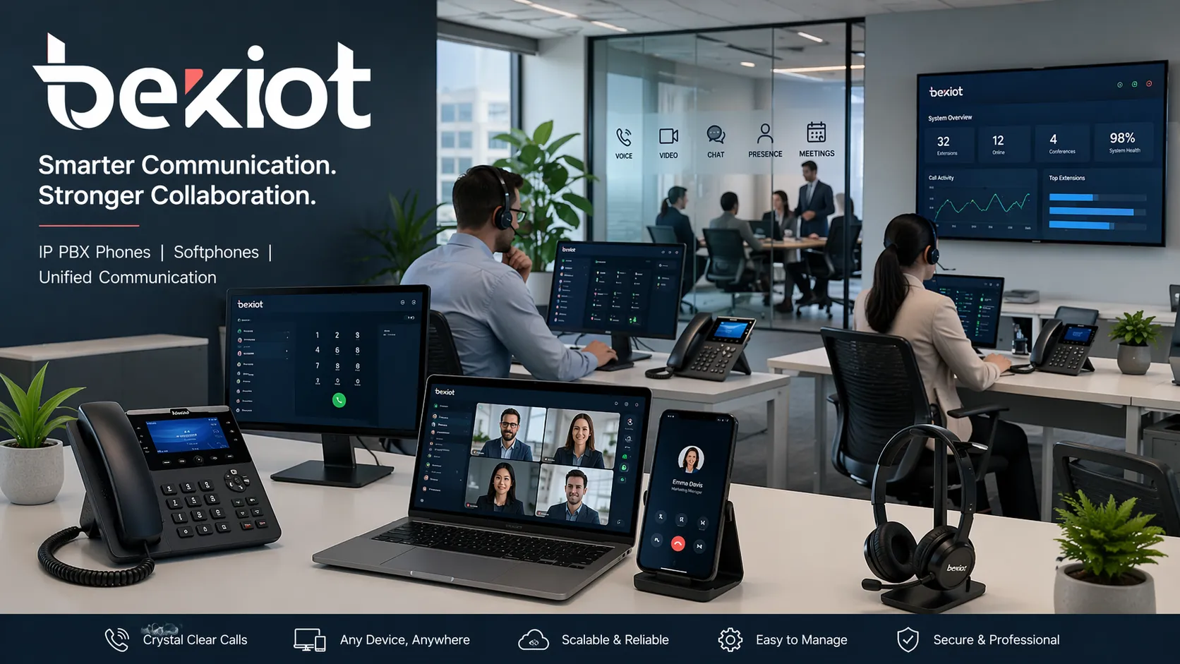 لماذا تنتقل الشركات إلى أنظمة IP PBX