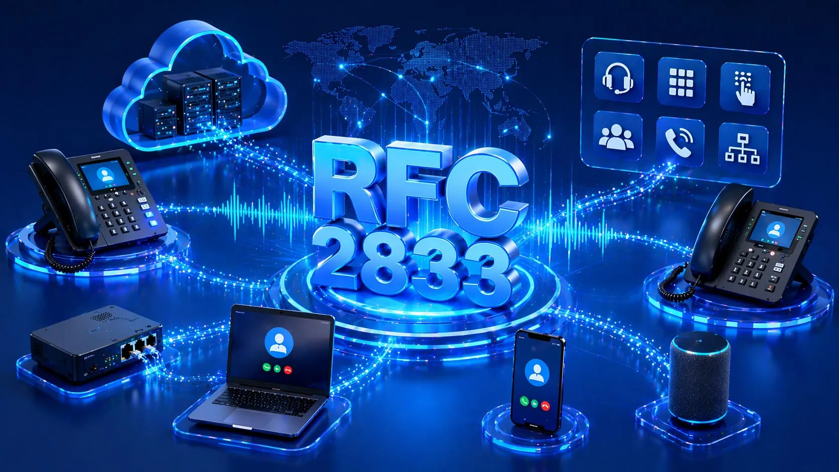 ما هو RFC 2833 DTMF (RFC2833) ؟ فوائد الصوت والميزات الفنية والتطبيقات