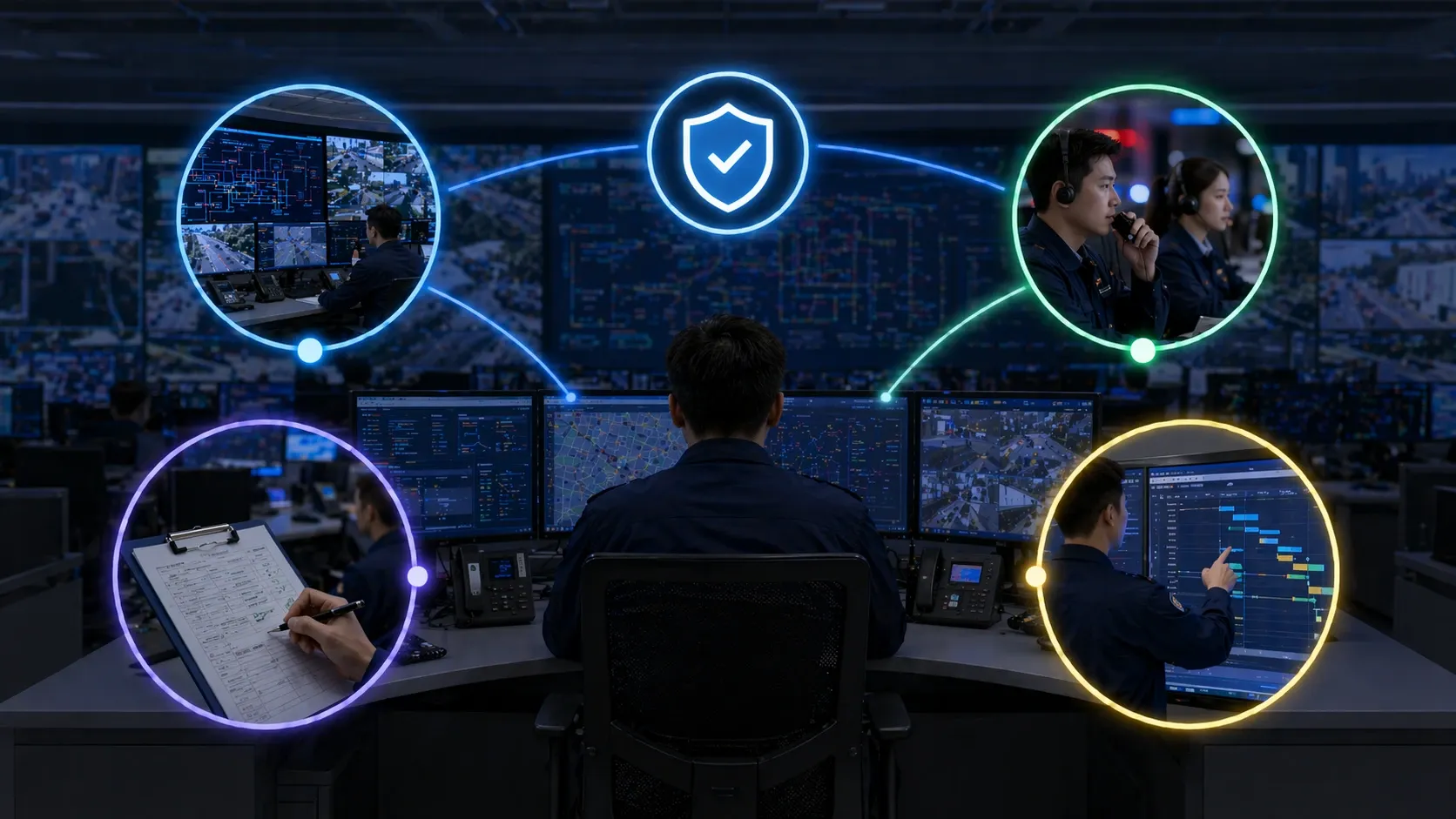 غرف العمليات تساعد المؤسسات على مركزية الوعي، وتحسين التنسيق، والحفاظ على الاستمرارية التشغيلية.