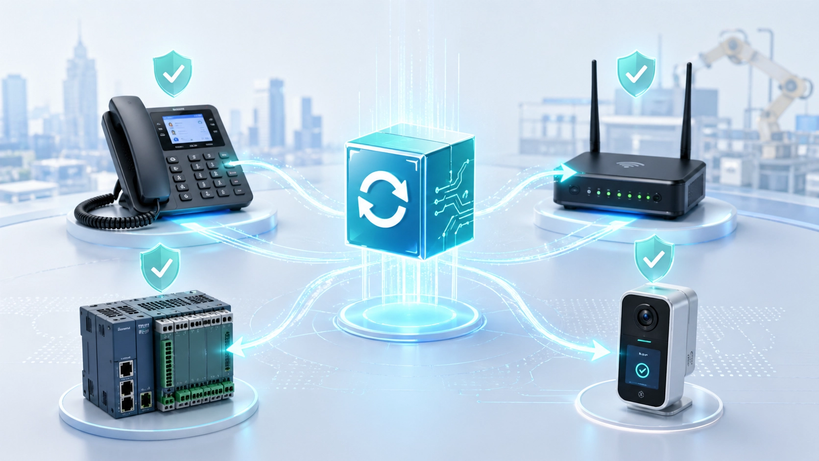 ما مزايا نشر ترقيات البرامج الثابتة؟