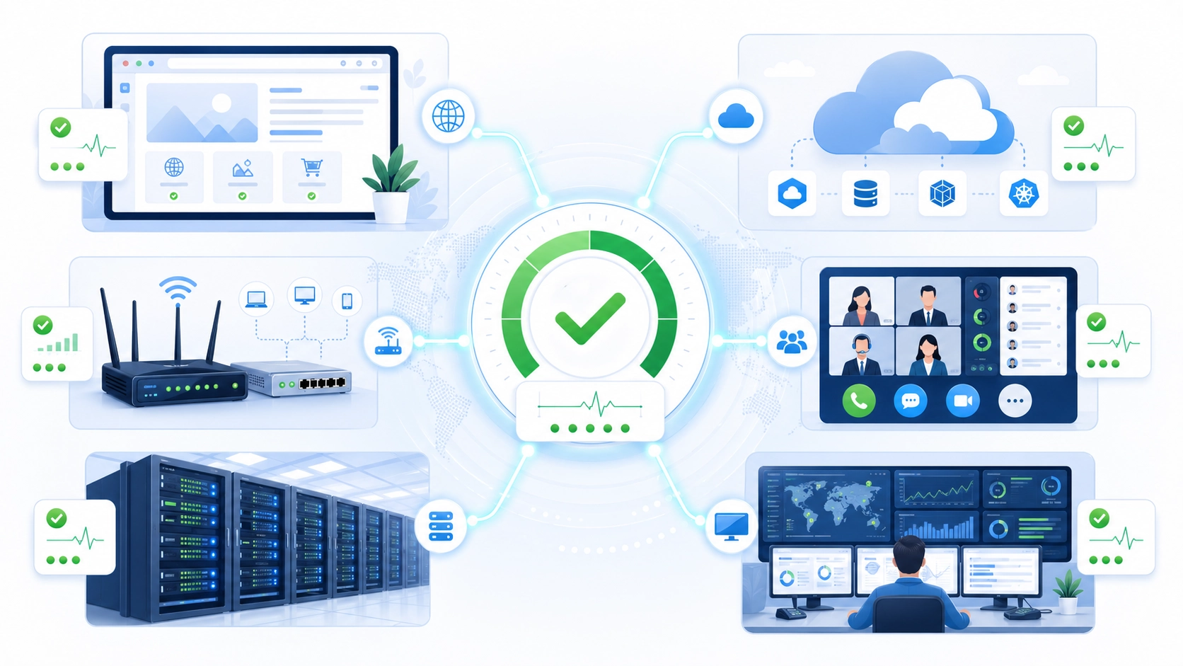 مستويات توفرية وقت التشغيل مقارنة بين نسب 99% و 99.9% و 99.99% للموثوقية وتأثير فترات التعطل