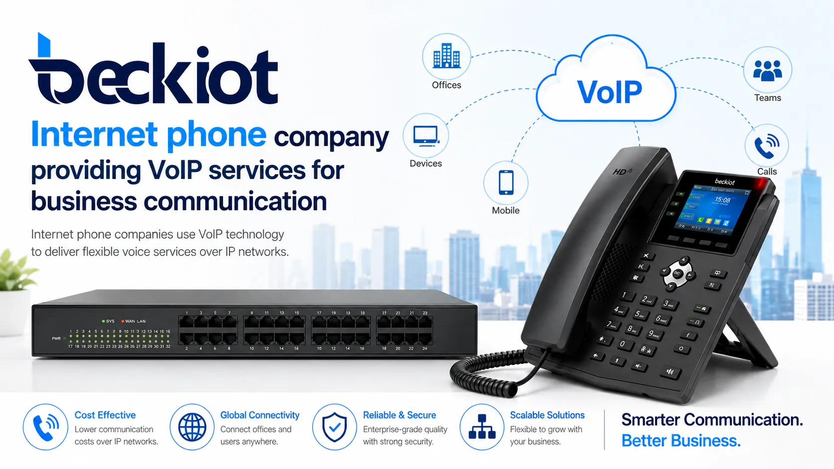 شركة الهاتف عبر الإنترنت: خدمات VoIP، ومزايا الأعمال، ودليل الاختيار