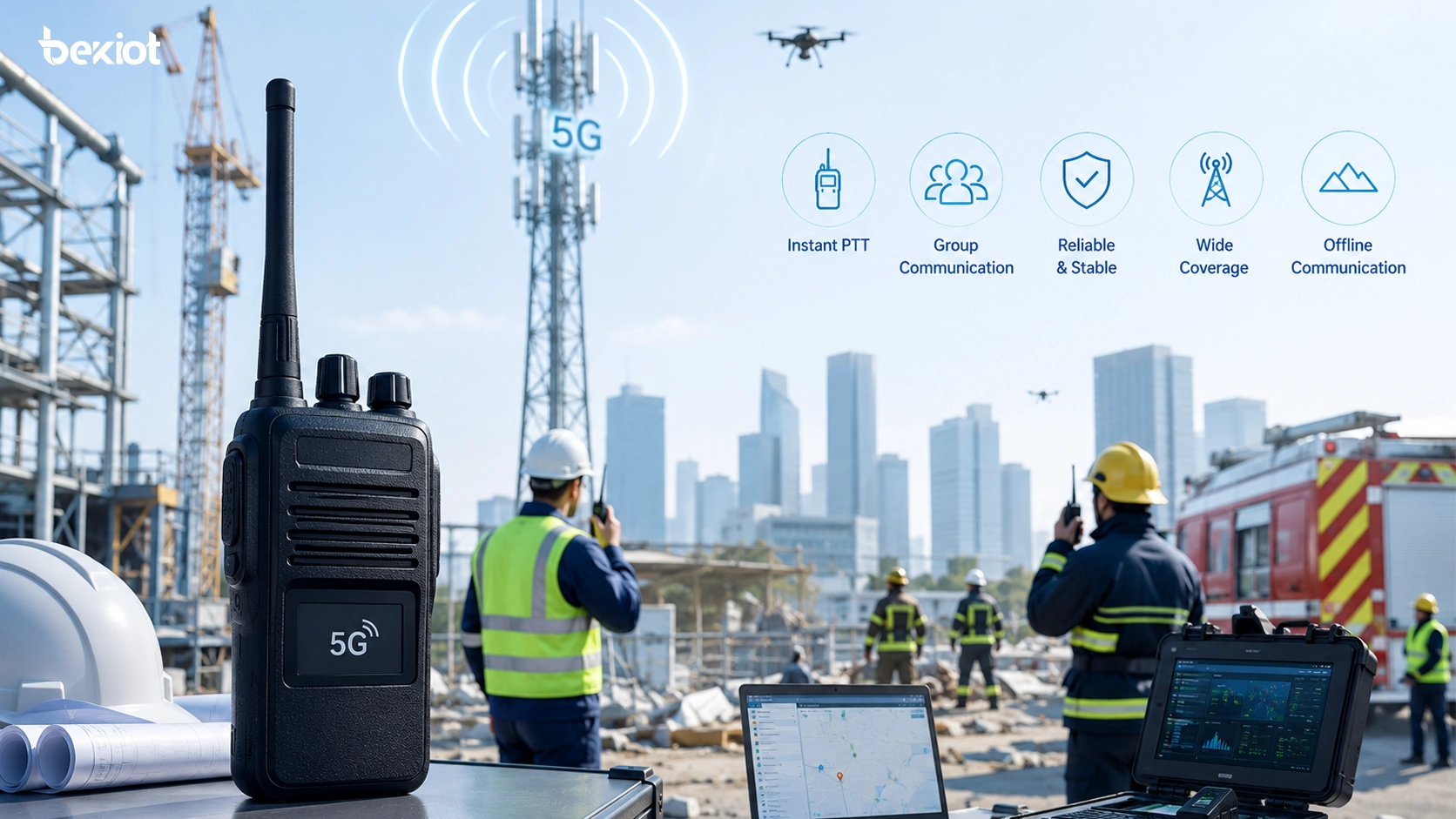 لماذا لا تزال أجهزة اللاسلكي مهمة في عصر 5G