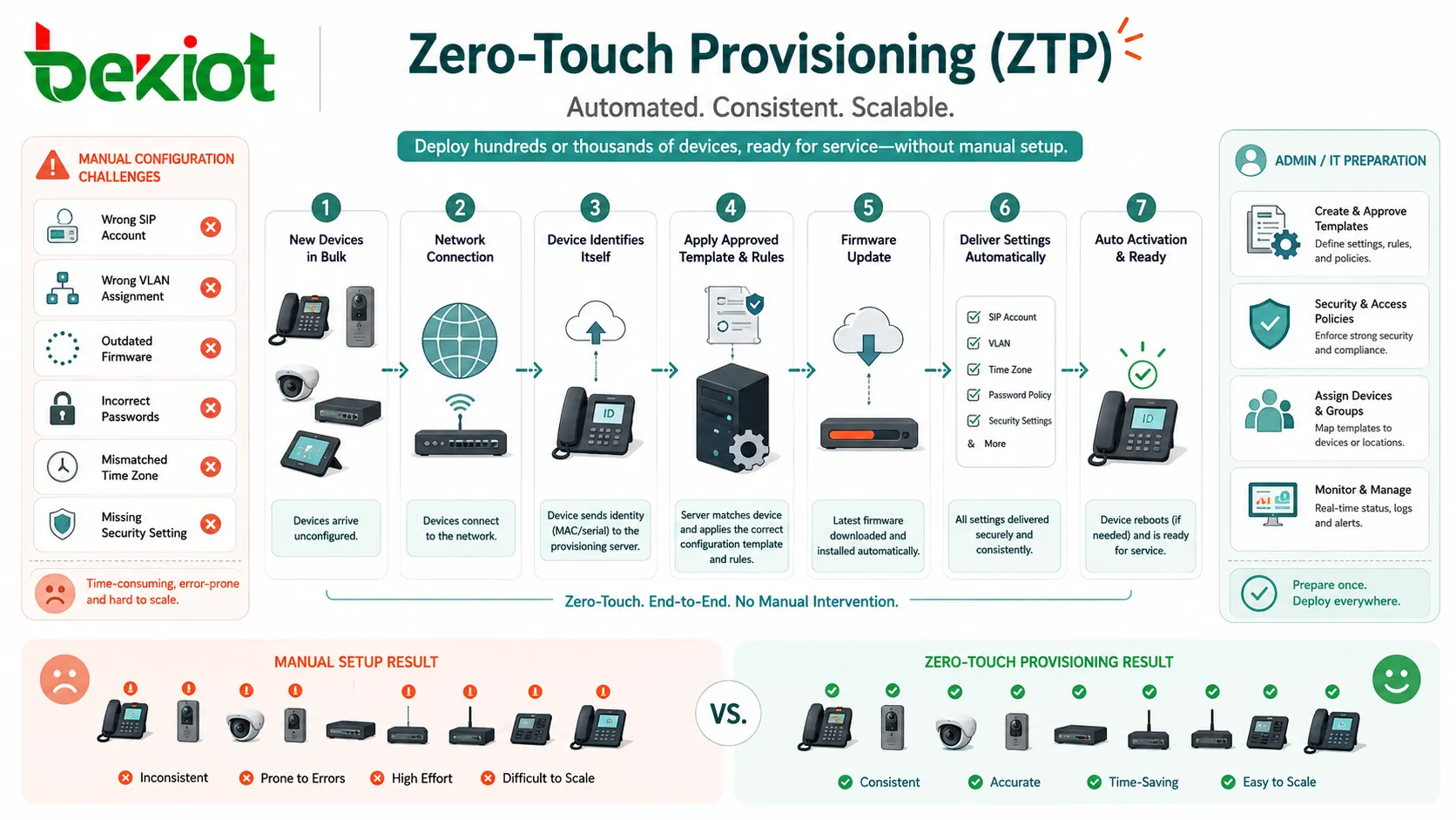 ما هو Zero Touch Deployment (ZTP)؟ وفي أي سيناريوهات يُستخدم عادة؟