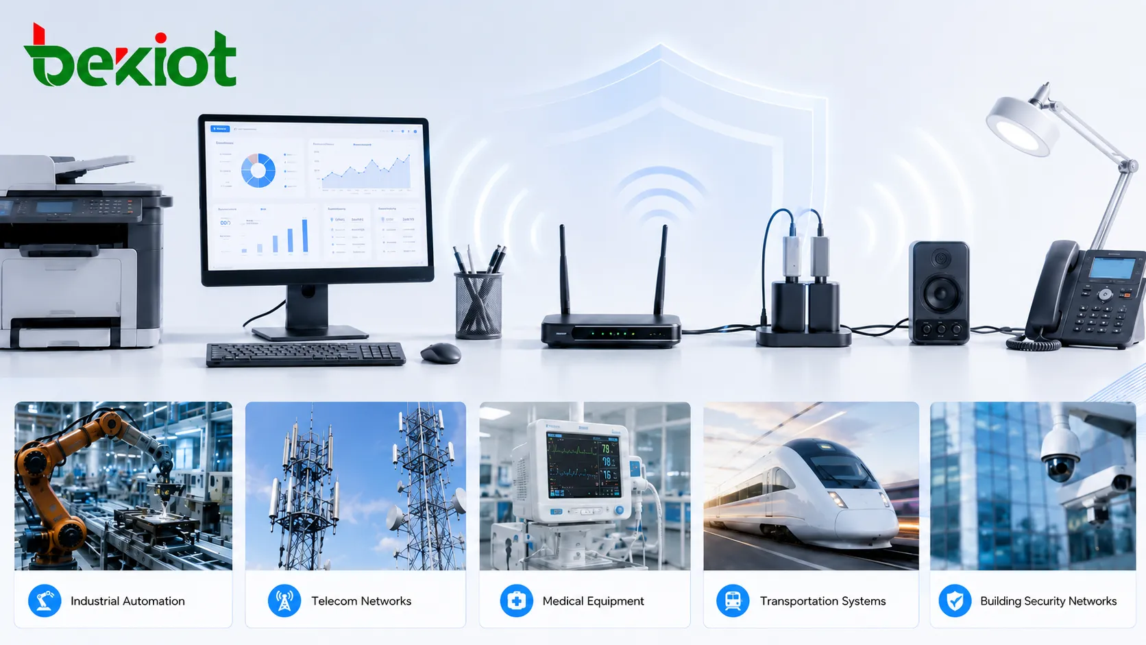 تطبيقات EMI في الأتمتة الصناعية والاتصالات والمعدات الطبية وأنظمة النقل وشبكات أمن المباني