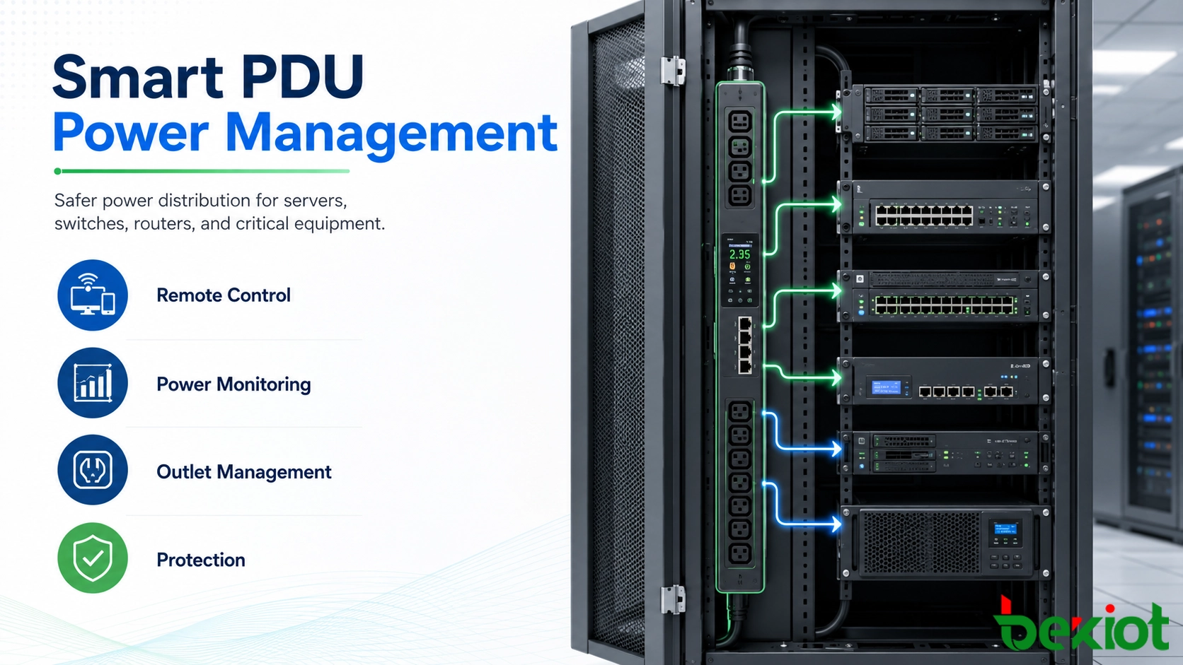 لماذا تختار PDU ذكيًا لإدارة الطاقة الحديثة؟