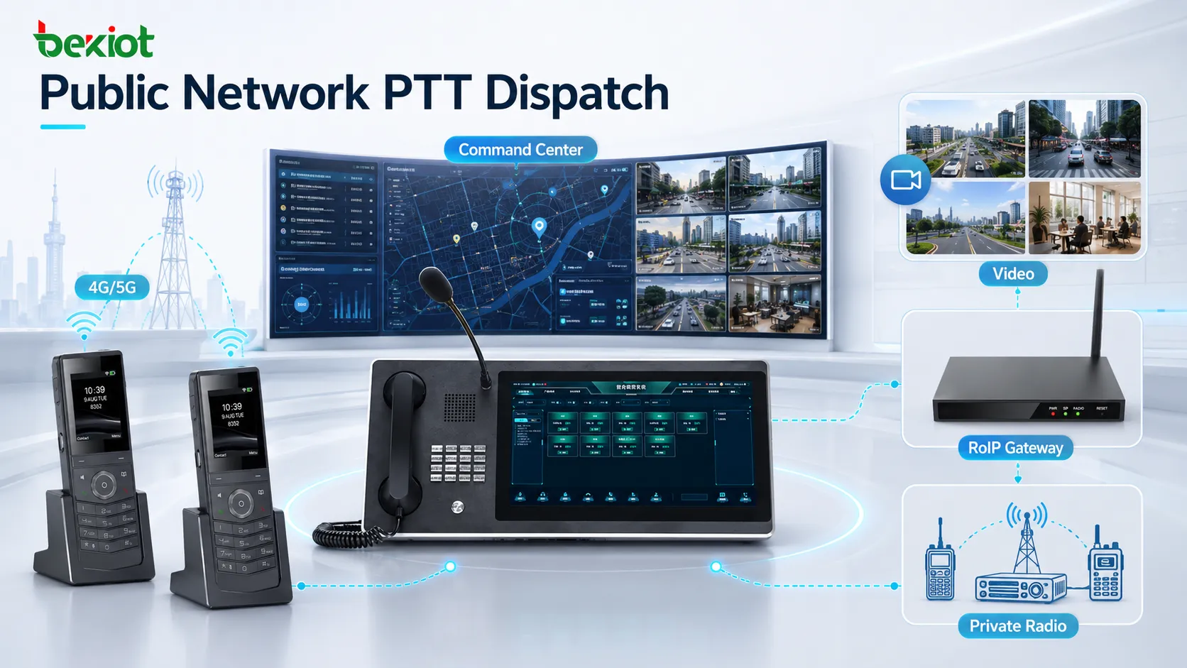 حل PTT للشبكة العامة المُنشأ ذاتيًا