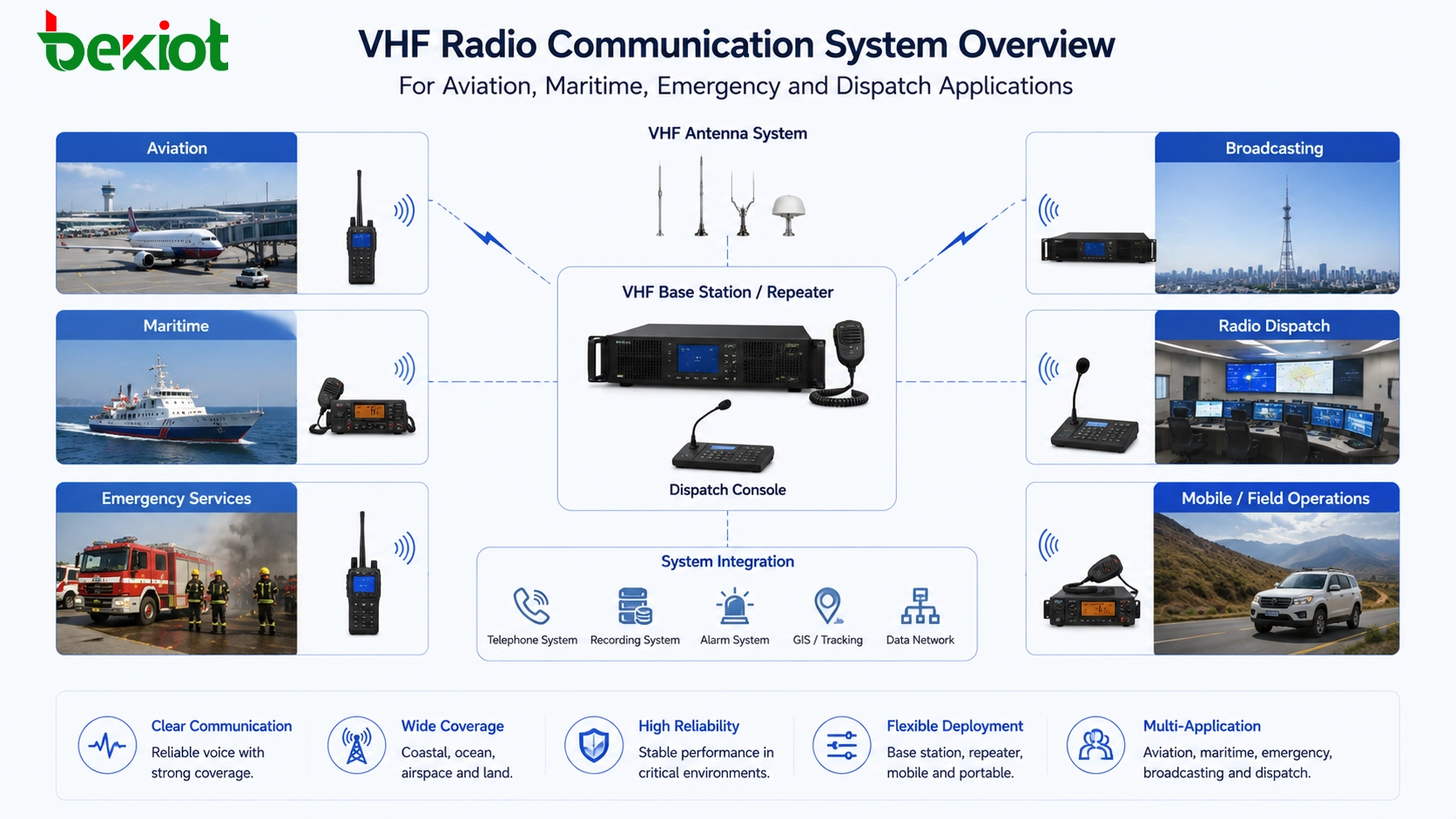 ما هو الاتصال اللاسلكي VHF؟