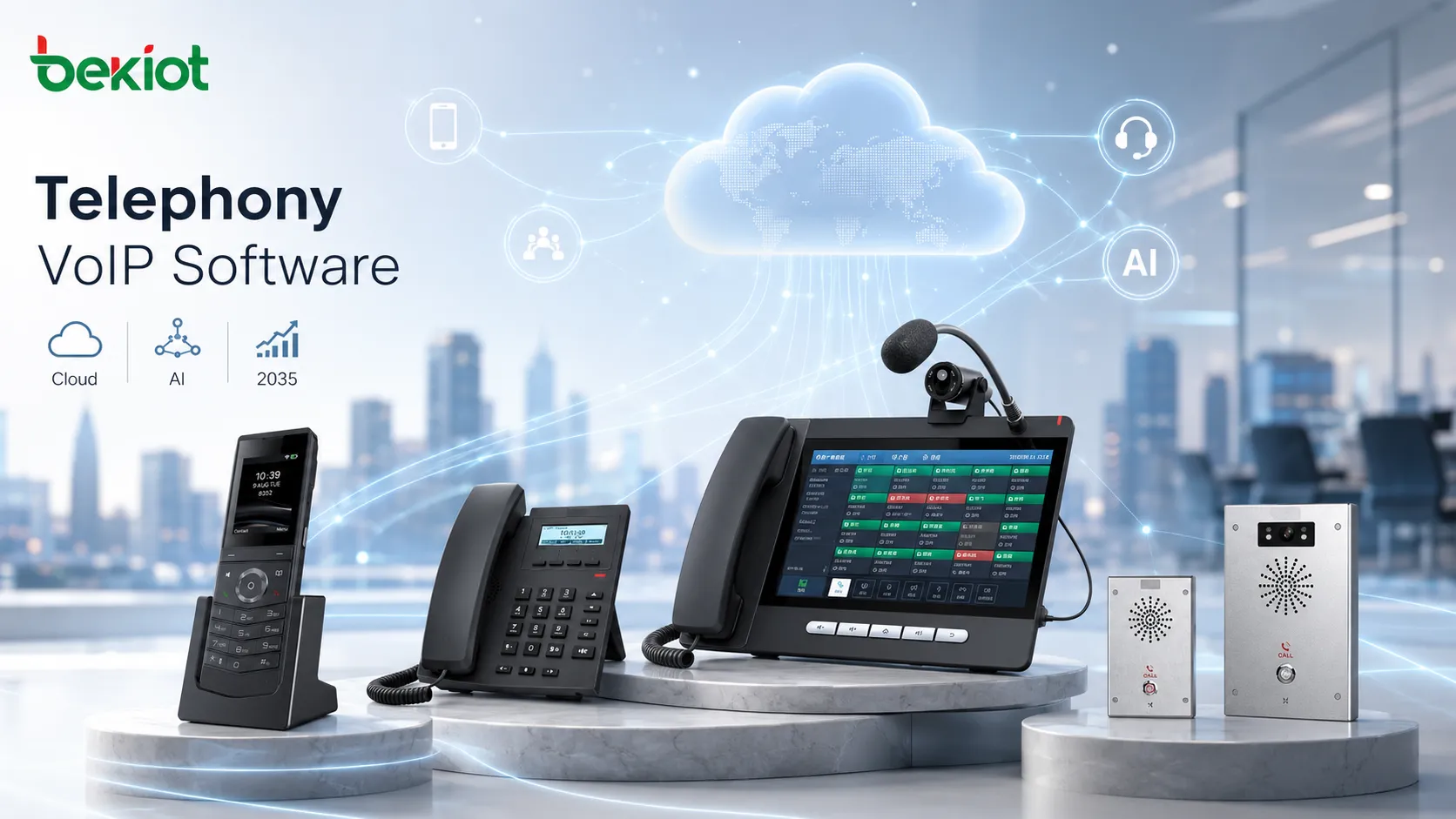 لماذا ينمو سوق برمجيات الاتصالات الهاتفية عبر VoIP حتى عام 2035؟