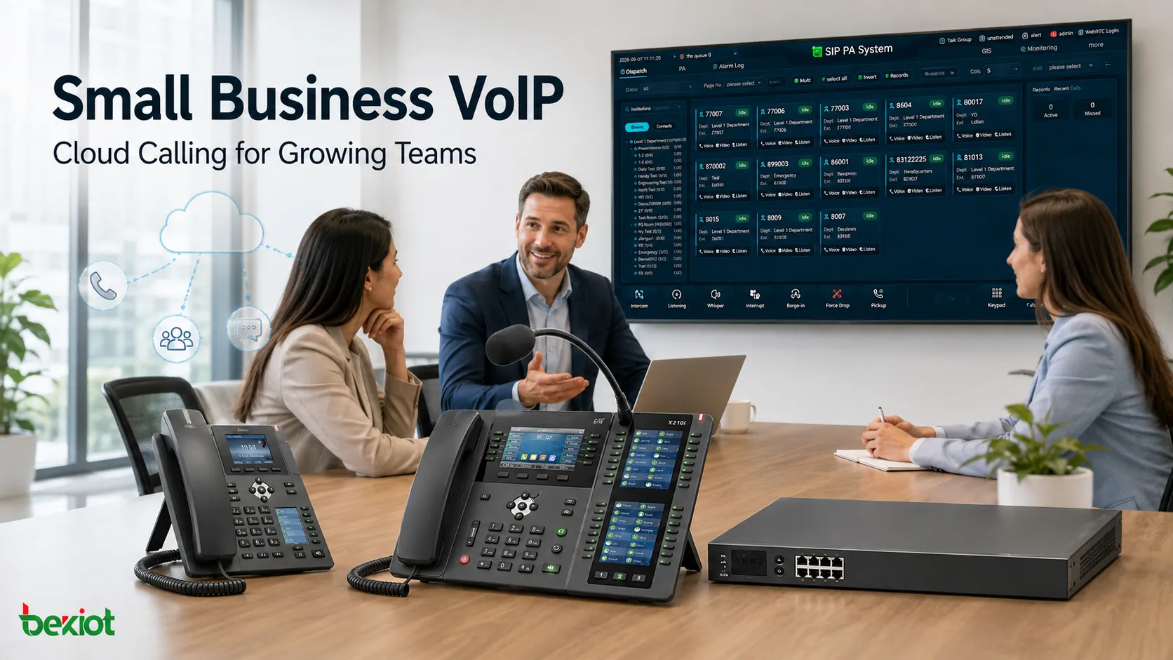اختيار نظام VoIP للشركات الصغيرة: مقارنة الميزات والتكاليف بين ستة خيارات رائدة