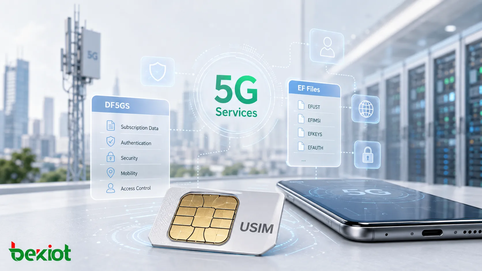 لماذا تحتاج USIM إلى خدمات وملفات EF جديدة لدعم 5G؟