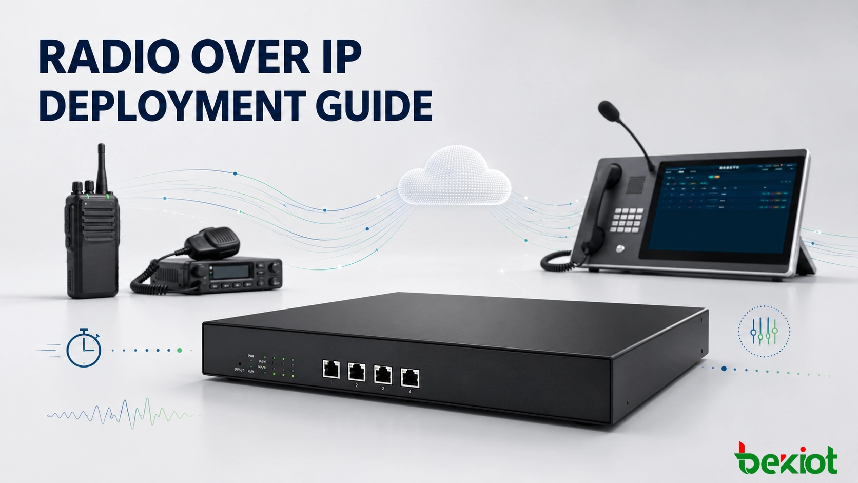 كيفية نشر بوابة Radio over IP لاتصالات لاسلكية موثوقة