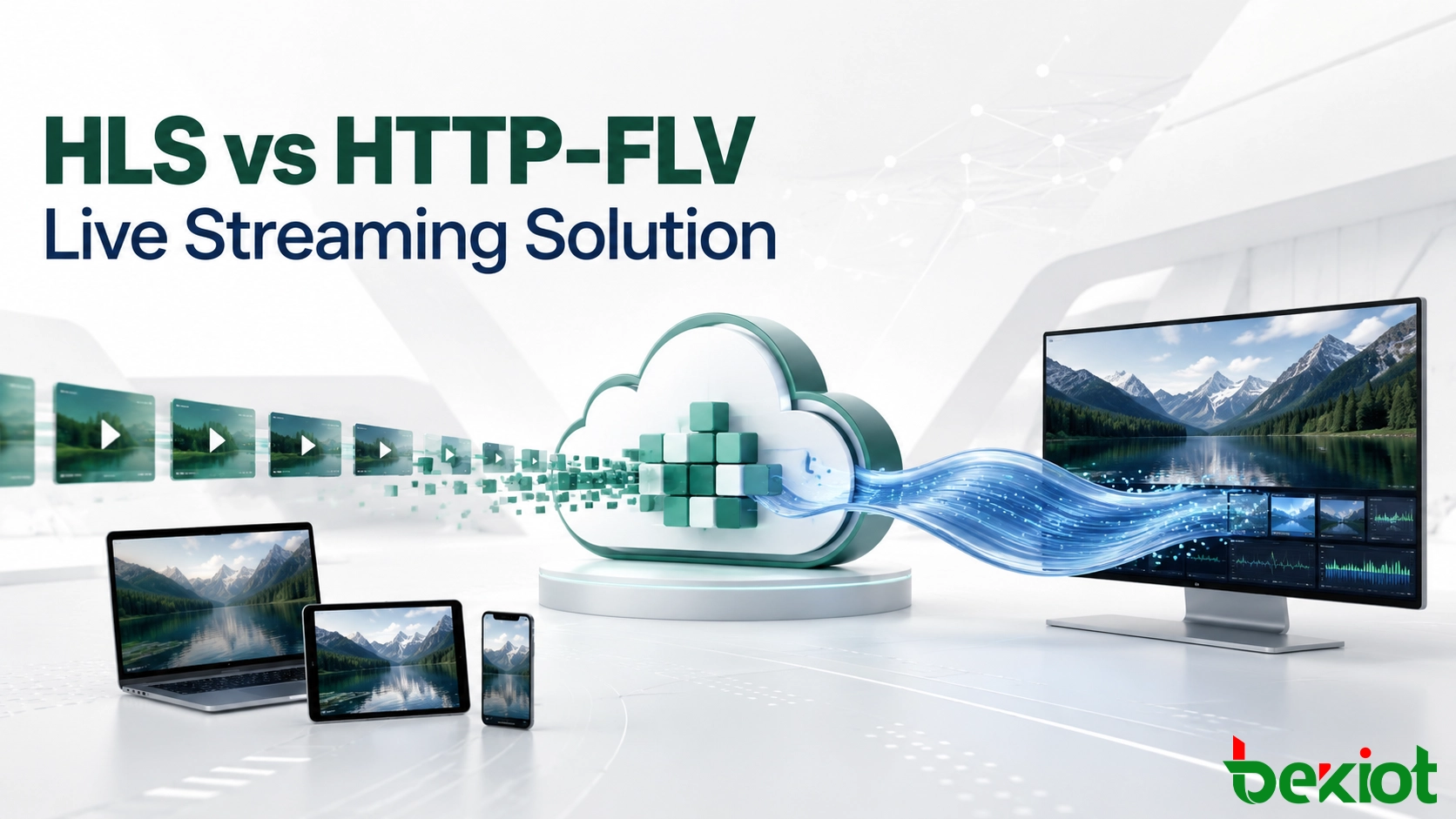 HLS مقابل HTTP-FLV: كيفية بناء حل البث المباشر المناسب للفيديو