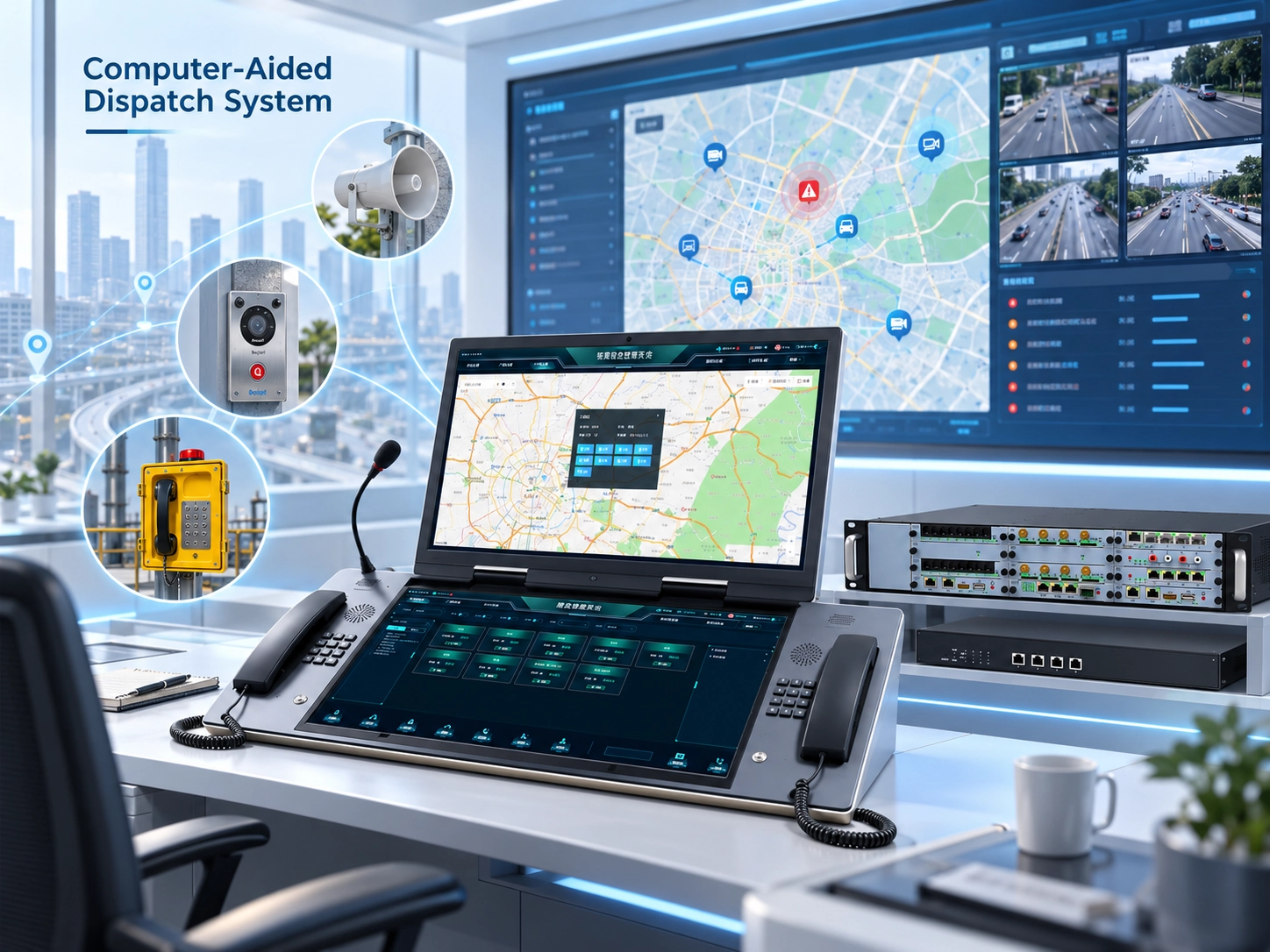 نظام الإرسال بمساعدة الحاسوب (CAD)